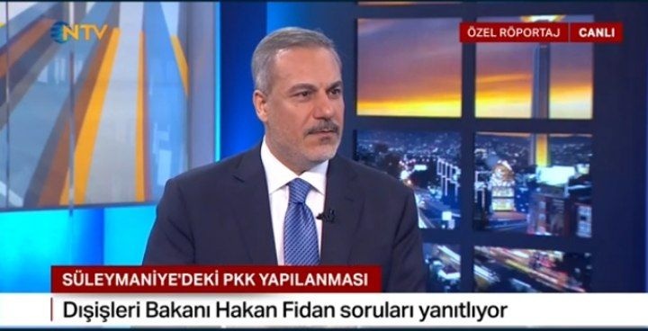 هاکان فیدان: درصورت تداوم رابطه اتحادیه میهنی کردستان با PKK اقدامات لازم را انجام خواهیم داد