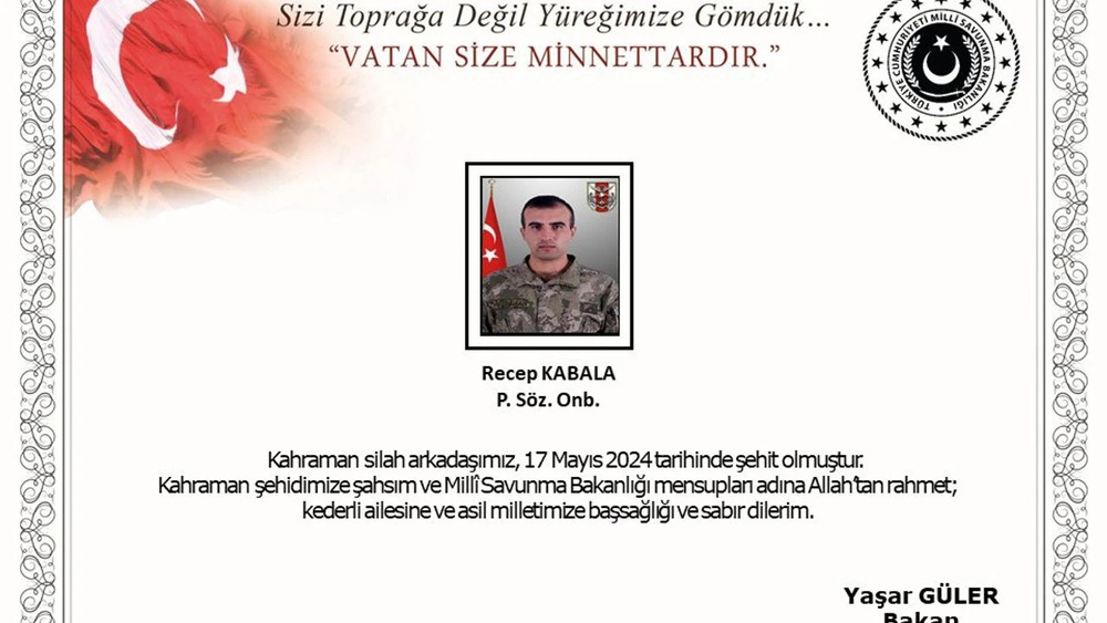 کشته شدن یکی از نظامیان ارتش ترکیه در اقلیم کردستان