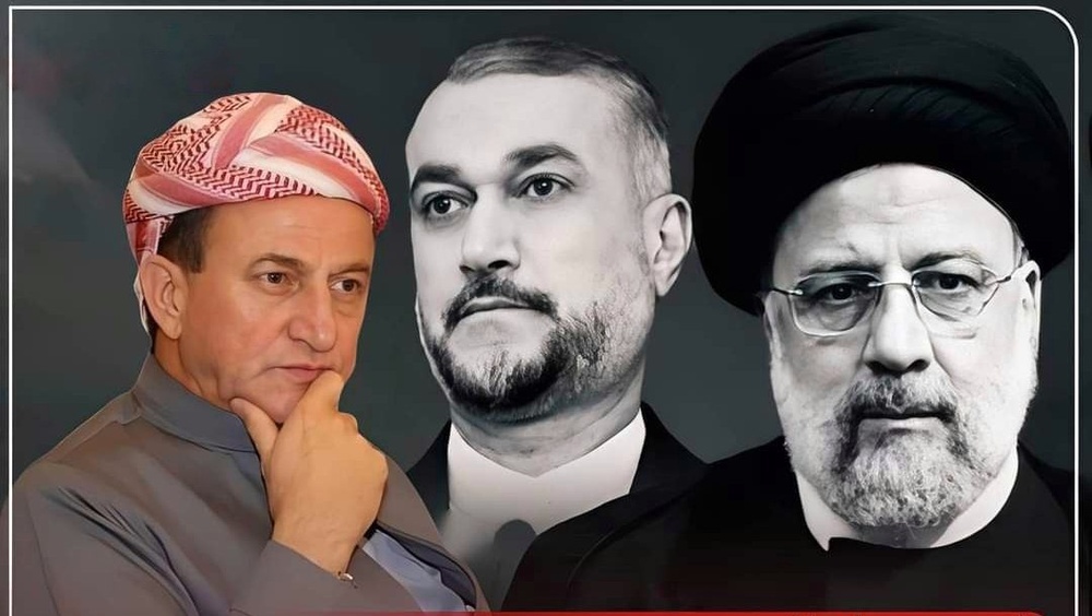 ادهم بارزانی شهادت رئیس جمهور و وزیر خارجه ایران را تسلیت گفت