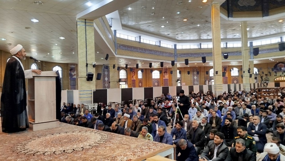 گزارش تصویری برگزاری مراسم سوگواری آیت الله رئیسی در ایلام