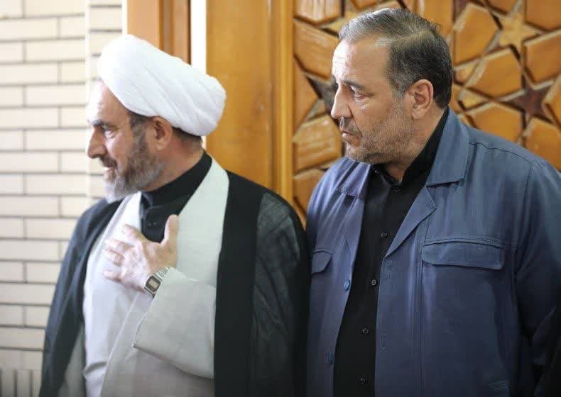 گزارش تصویری برگزاری مراسم سوگواری آیت الله رئیسی در ایلام