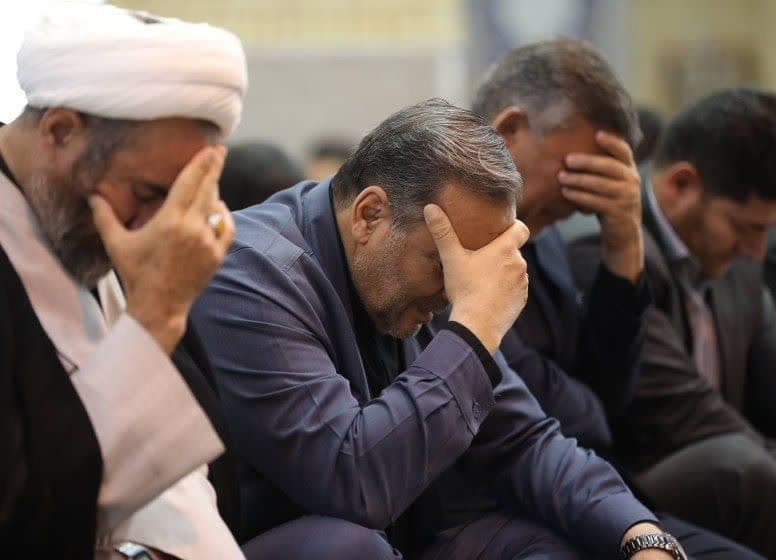 گزارش تصویری برگزاری مراسم سوگواری آیت الله رئیسی در ایلام