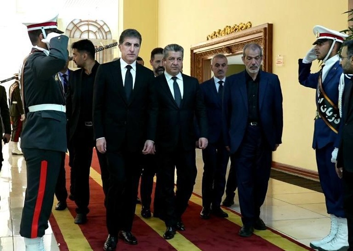 Kurdistan Region high-level officials pay respect to late Iranian president and his companions in Tehran 