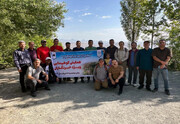 همایش کوهپیمایی خبرنگاران در کردستان برگزار شد