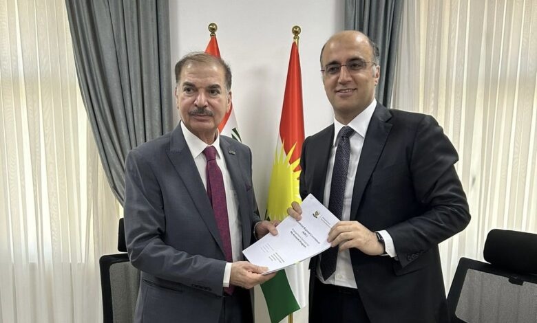 امضای قرارداد بین بانک توسعه بین المللی و اقلیم کردستان عراق