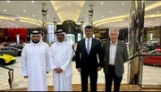 لاهور شیخ جنگی با مشاور نخست وزیر امارات دیدار کرد
