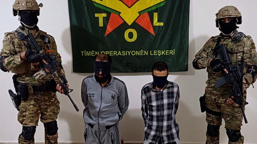 دستگیری ۴ عضو داعش توسط نیروهای SDF و آسایش کردستان سوریه