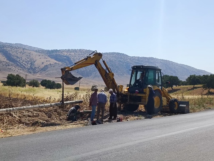 مشکل کم‌آبی پنج روستای ایوان مرتفع شد