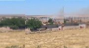 حملات همزمان پهپادی و توپخانه‌ای ارتش ترکیه به حومه کوبانی