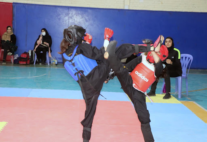 دختران کردستانی در لیگ برتر کونگ فو کشور حضور می یابند