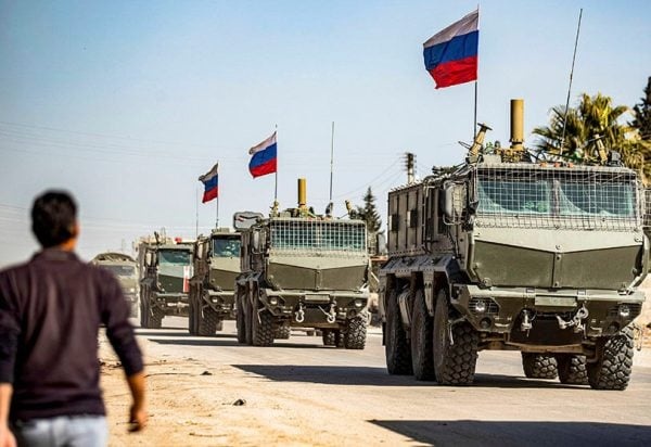 افزایش تحرک نظامی روسیه در مناطق تحت کنترل کردهای سوریه