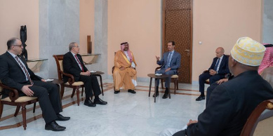 تاکید بشار اسد بر تقویت همکاری‌های عربی در دیدار با دبیرکل هلال احمر عربی
