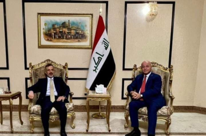دیدار رئیس جمهور پیشین عراق با مقامات عالیرتبه سیاسی این کشور