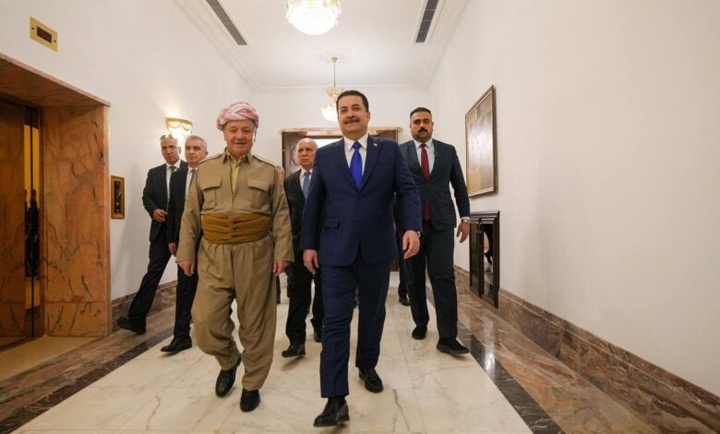 Massoud Barzani, Iraqi PM Sudani hold constructive talks in Baghdad Massoud Barzani, Iraqi PM Sudani hold constructive talks in Baghdad
