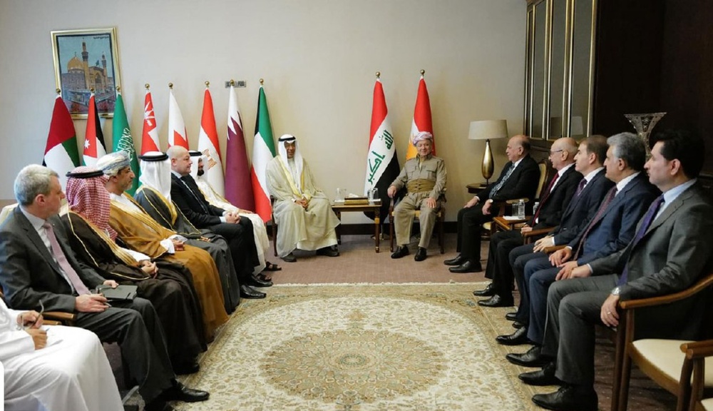 مسعود بارزانی: شرایطی مثبت در فضای سیاسی عراق به وجود آمده است