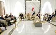 رهبران احزاب سنی خطاب به مسعود بارزانی: در حل روند سیاسی عراق به ما کمک کنید