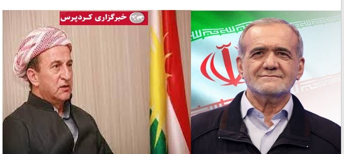 پیام تبریک ادهم بارزانی بە رئیس جمهور منتخب ایران