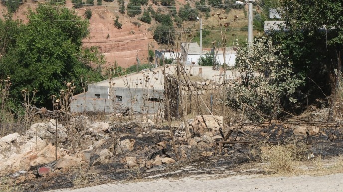 ساکنان روستای بلقشه در طول عملیات ترکیه قیامت را تجربه کردند + فیلم