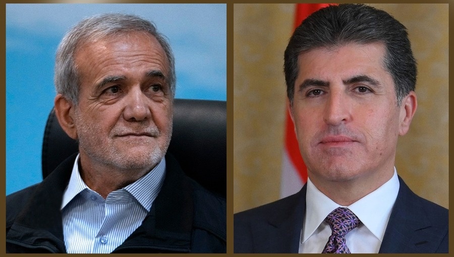 Nechervan Barzani felicitates Iran's new president, seeks stronger ties