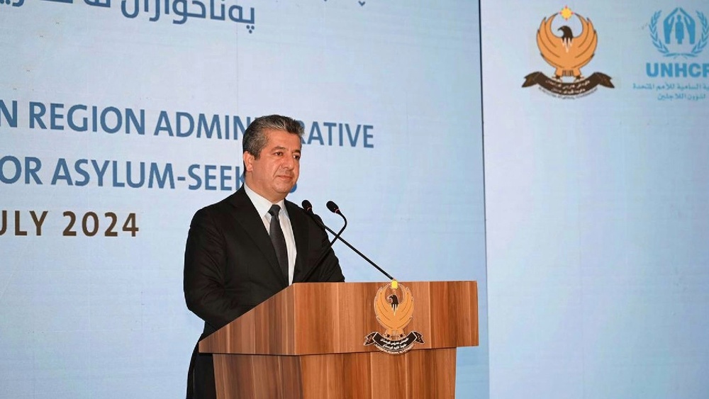 ریبر احمد با حضور نخستوزیر، سفیر آمریکا و نماینده کمیساریای پناهندگان دستورالعملهای مربوط به پناهندگان را امضا کرد