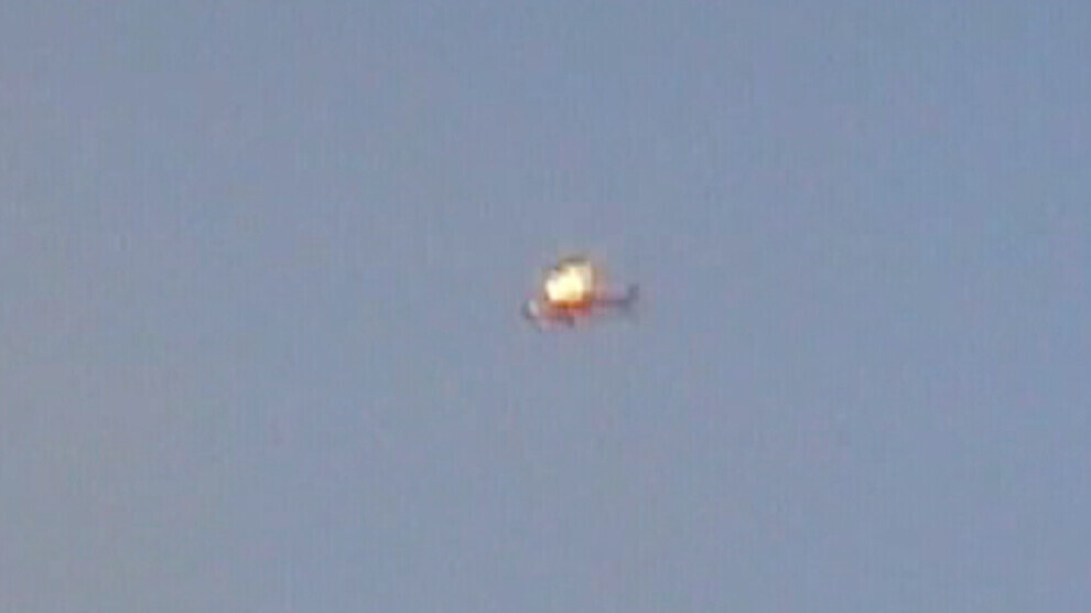 سقوط بالگرد سکورسکی ترکیه در زاپ