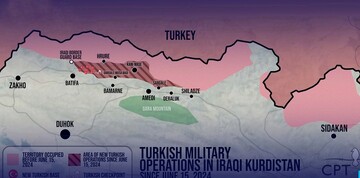 ڕاپۆرتێک لەسەر ئۆپەراسیۆنەکانی تورکیا لەناو خاکی هەرێمی کوردستان