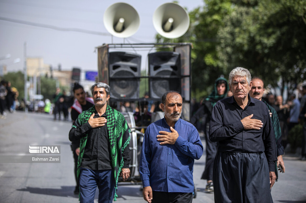 کرمانشاه در سوگ سالار شهیدان و یاران باوفایش