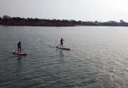 دریاچه زریوار مریوان میزبان اروی تیم ملی پدل برد کشور می شود
