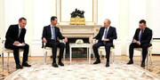 دیدار بشار اسد با ولادیمیر پوتین در مسکو