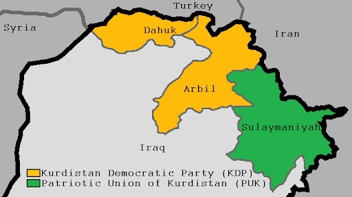 دەمانەوێت هەرێمی کوردستان بەسەر ڕەنگەکاندا دابەش نەکرێت