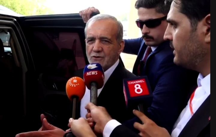 Pezeshkian: Iran to strengthen its relations with Iraqi Kurdistan