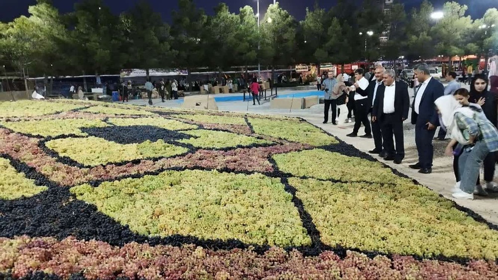 ١٦٠ هزار نفر از جشنوار انگور ارومیه استقبال کردند