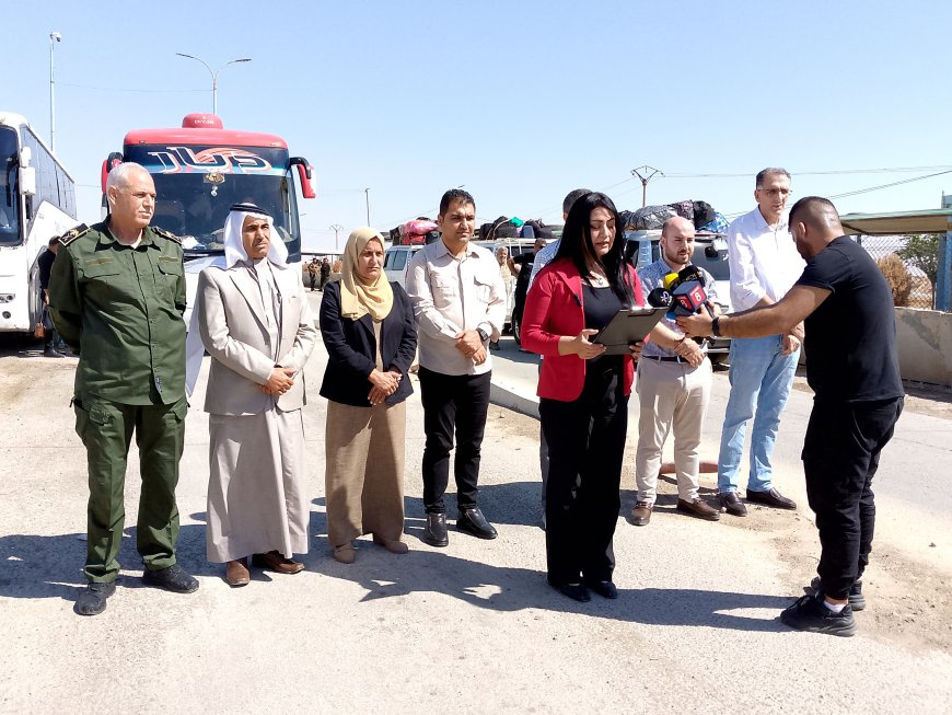 تاسیس یک مرکز مدیریت بحران جهت کمک به پناهجویان بازگشته از لبنان توسط مدیریت خودگردان