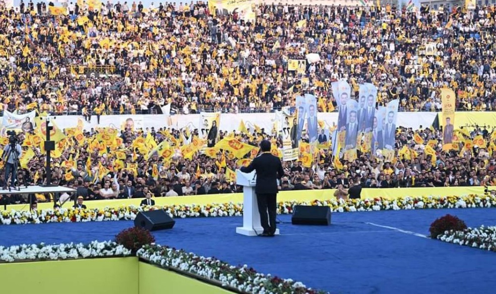 مانور انتخاباتی حزب دمکرات کردستان در دهوک