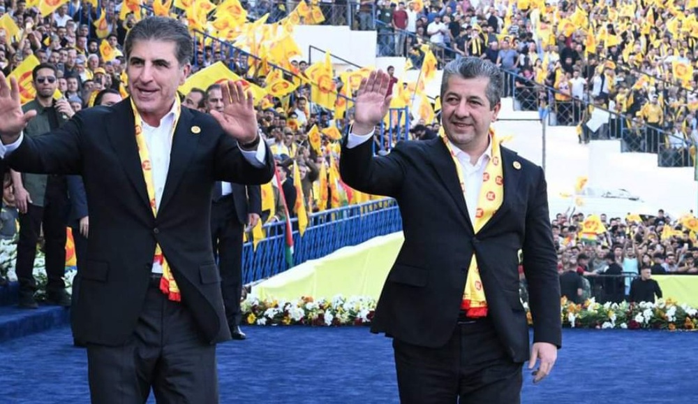 مانور انتخاباتی حزب دمکرات کردستان در دهوک