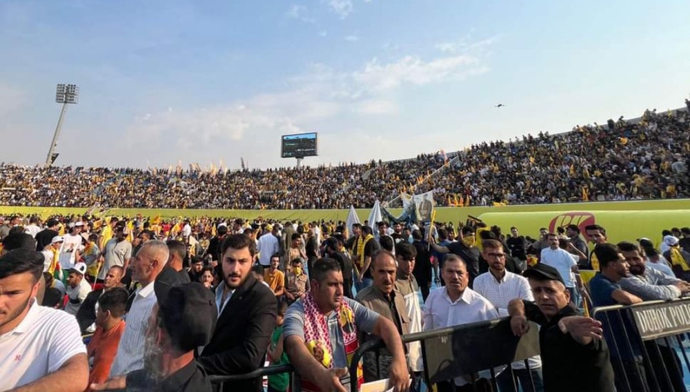 مانور انتخاباتی حزب دمکرات کردستان در دهوک