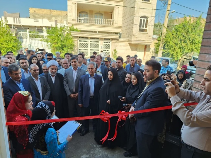 کتابخانه عمومی برکت دکتر حسن‌رضا محمدی افتتاح شد