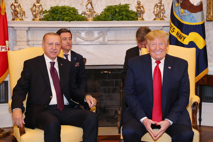 Trump says Erdogan has honored his request not to target the Kurds