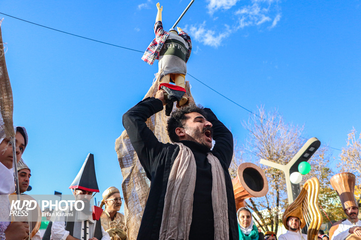 افتتاحیه جشنواره تئاتر استانی کردستان