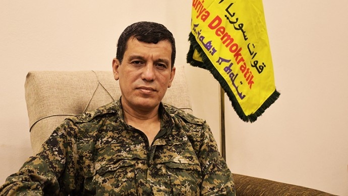 SDF Commander Mazlum Kobane announce a general amnesty in Deir ez-Zor