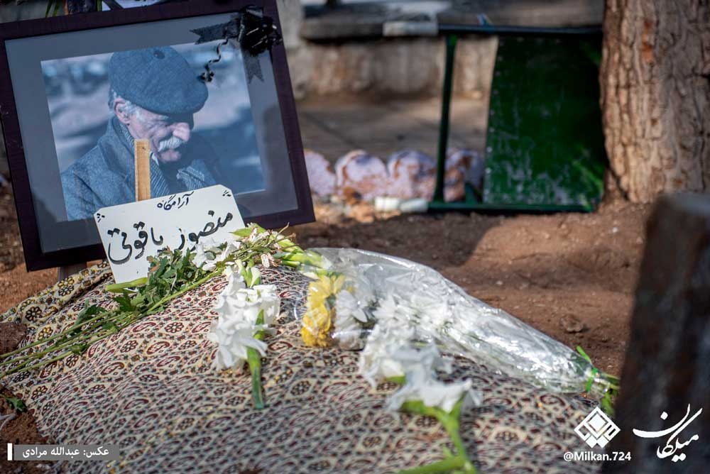 پیکر نویسنده نامدار کُرد در خاک کرمانشاه آرام گرفت