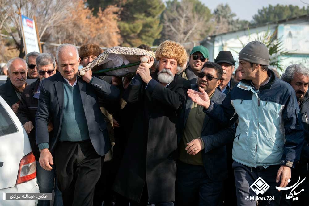 پیکر نویسنده نامدار کُرد در خاک کرمانشاه آرام گرفت