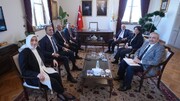 دیدار هیأت دم پارتی با حزب اردوغان