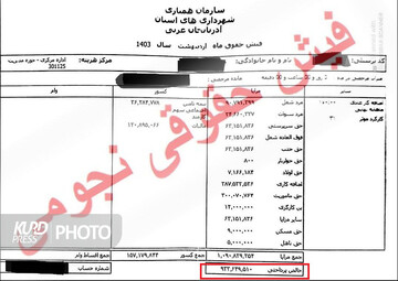 ماجرای فیش های حقوقی نجومی سازمان همیاری شهرداریهای آذربایجان غربی چیست؟