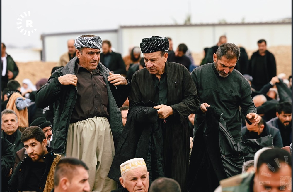 لە هەولێر بە بەشداریی ژنان و پیاوان نوێژەبارانە کرا+ وێنە