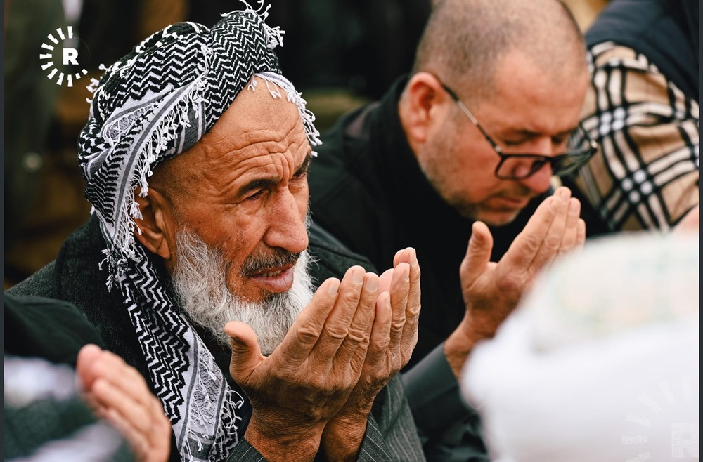لە هەولێر بە بەشداریی ژنان و پیاوان نوێژەبارانە کرا+ وێنە