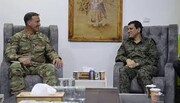 Mazloum Abdi meets Centcom commander in northern Syria