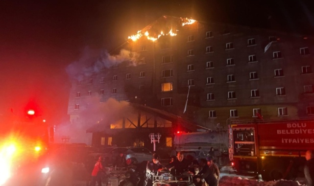 ۶۶ کشته و ۵۱ زخمی در آتشسوزی مرگبار هتل پیست اسکی کارتالکایا در ترکیه