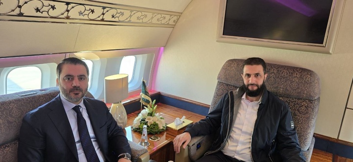 احمد شرع در اولین سفر خارجی خود به عربستان رفت