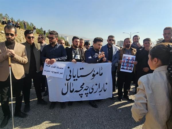 خۆپیشاندانی مامۆستایانی گەرمیان بۆ پشتگیریی مامۆستایانی مانگرتوو لە سلێمانی